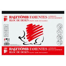 ICO famentes rajztömb A4