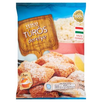Tesco gyorsfagyasztott túrós derelye 1000 g