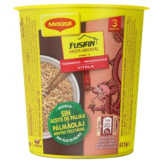 Maggi Pasta Oriental Marhahús ízű tészta 61,5 g