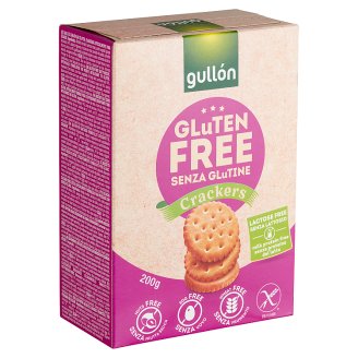 Gullón Crackers gluténmentes sós keksz 200 g