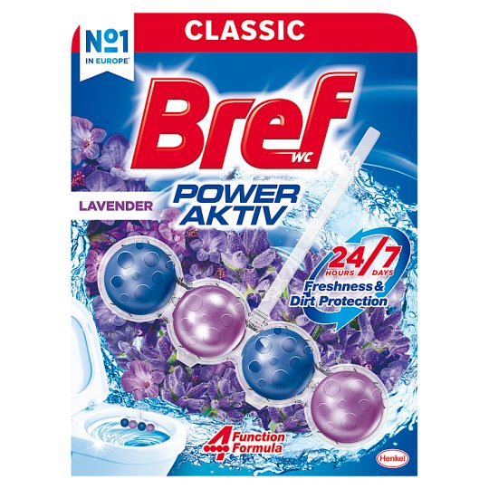 Bref Power Aktiv Lavender Field Toilet Block 50 g
