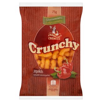 Császári Csemege glutén- és laktózmentes paprikás extrudált kukoricapehely 75 g