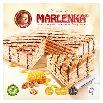 Marlenka Honey Cake with Walnuts 800 g - Tesco Groceries
