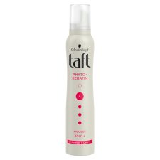 Taft Keratin Complete - ultra erős hajrögzítőhab 200 ml