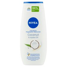 NIVEA Coconut & Jojoba Oil ápoló hatású krémtusfürdő 250 ml