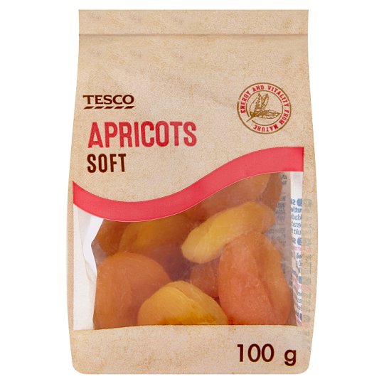Tesco aszalt sárgabarack 100 g