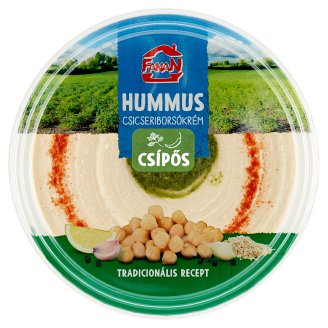 Fanan Hummus csicseriborsó krém csípős szósszal 250 g