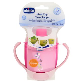 Chicco Meal Cup 180 ml-es asztali pohárrá alakítható itató 12 hónapos kortól