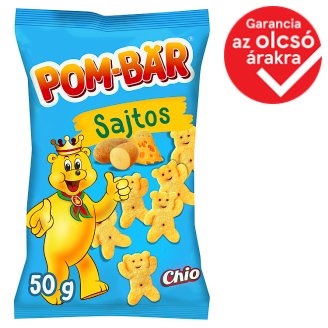 Pom-Bär sajtos burgonyasnack 50 g