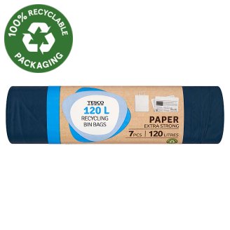 Tesco Paper Extra Strong szemeteszsák 120 l 7 db
