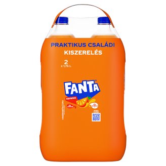 Fanta Narancs szénsavas üdítőital 2 x 1,75 l