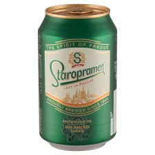 Staropramen minőségi világos sör 5% 0,33 l