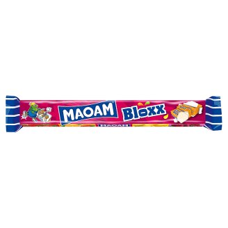 Maoam Bloxx olvadó rágóbonbon részben kóla ízesítéssel 5 db 110 g