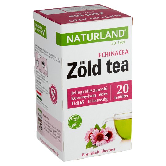 Naturland Oriental's zöld tea echinaceával 20 filter 40 g