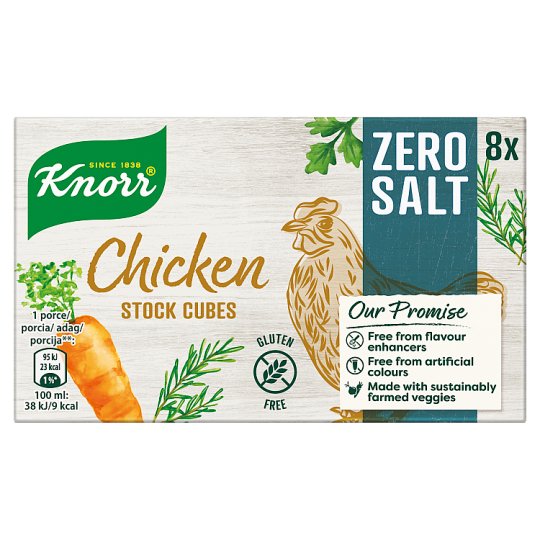 Knorr sómentes tyúkhúsleveskocka 8 x 9 g (72 g)