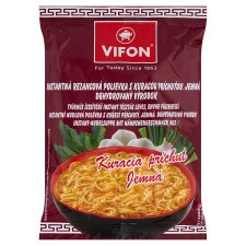 Vifon tyúkhús ízesítésű instant tésztás leves, enyhe fűszerezésű 60 g