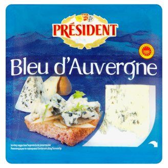 Président Bleu d'Auvergne félkemény sajt 100 g