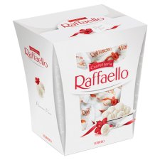 Raffaello ropogós, kókuszos ostyakülönlegesség, belsejében egész szem mandulával 230 g