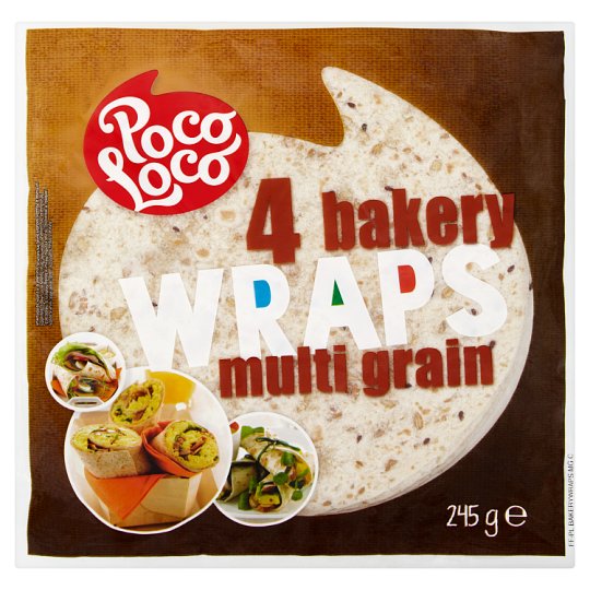 Poco Loco Multi Grain Wraps 245 g