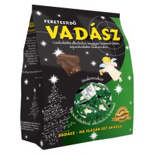 Vadász Milk Chocolate Christmas Candy Filled with Chocolate-Alcohol Sour Cherry Cream 350 g