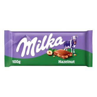 Milka alpesi tejcsokoládé törtmogyoróval 100 g