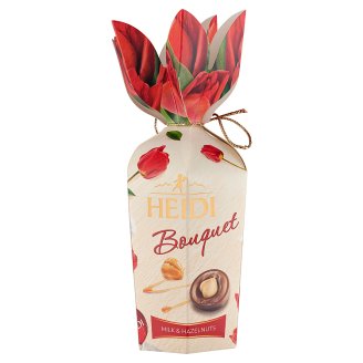 Heidi Bouquet tejcsokoládé desszert karamellizált egész mogyoróval 120 g