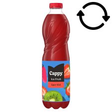 Cappy Ice Fruit Soft Drink with Strawberry-Kiwi Flavour 1,5 l