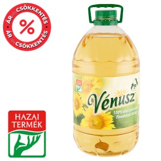 Vénusz finomított napraforgó-étolaj 5 l