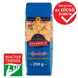 Gyermelyi eperlevél 8 tojásos száraztészta 250 g