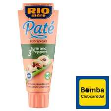 Rio Mare Paté Tuna Spread with Green Pepper, Rose Pepper and Black Pepper 100 g