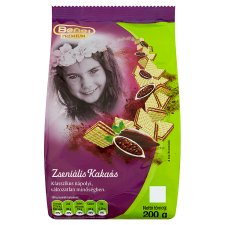 Benei Premium Zseniális Kakaós Wafers with Cocoa Cream Filling 200 g