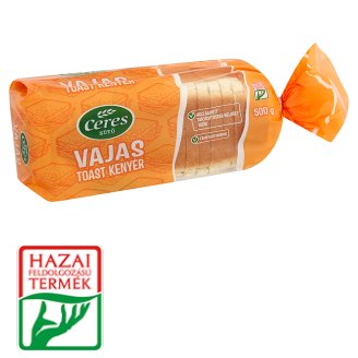 Ceres Sütő vajas toast kenyér 500 g
