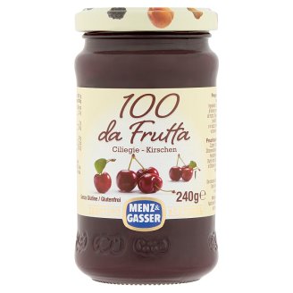 Menz & Gasser különleges minőségű cseresznyelekvár üvegben 240 g