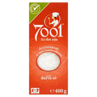 7001 őstengeri párolt durva só 400 g