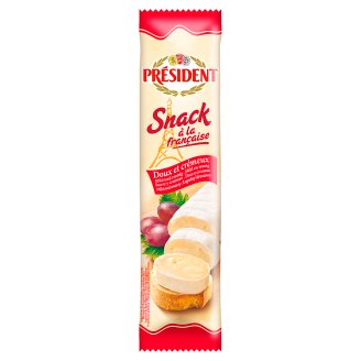 Président Snack à la française nemespenésszel érlelt, zsíros lágy sajt 180 g