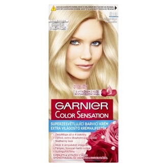 Garnier Color Sensation S10 Platinaszőke extra világosító krémhajfesték