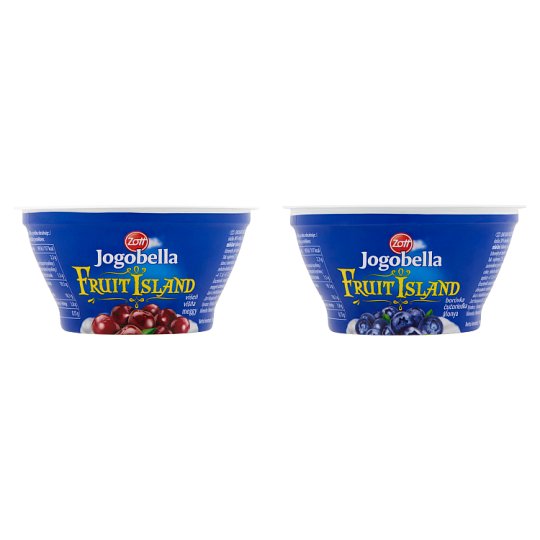 Zott Jogobella Fruit Island réteges desszert 150 g