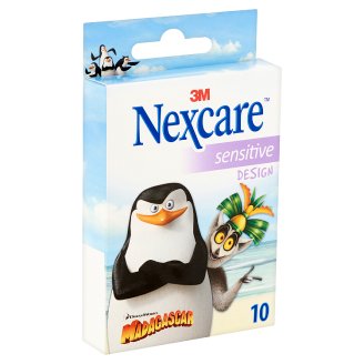 Nexcare Sensitive gyengéd sebtapasz gyermekek számára 10 db