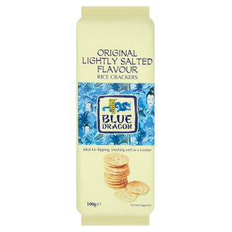Blue Dragon enyhén sózott ropogós rizs tallérok 100 g