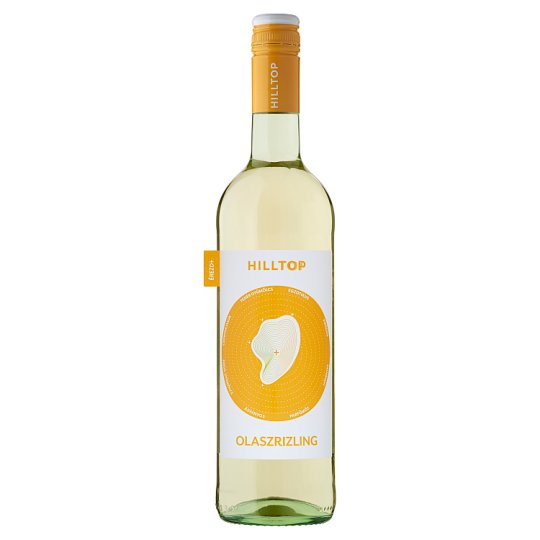 Hilltop Neszmélyi Olaszrizling száraz fehérbor 12% 75 cl