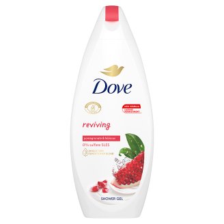 Dove Go Fresh revive bőrtápláló krémtusfürdő gránátalma és citromos verbéna illattal 250 ml