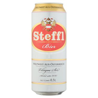 Steffl Lager Beer 4,2% 0,5 l Can