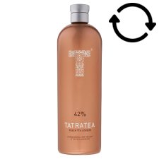 Tatratea őszibarackos tea likőr 42% 0,7 l