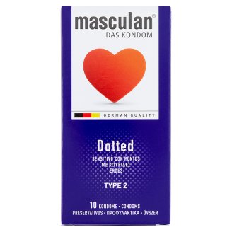 Masculan érdes gumióvszer 10 db
