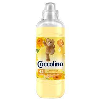 Coccolino Happy Yellow Fabric Conditioner 42 Washes 1050 ml