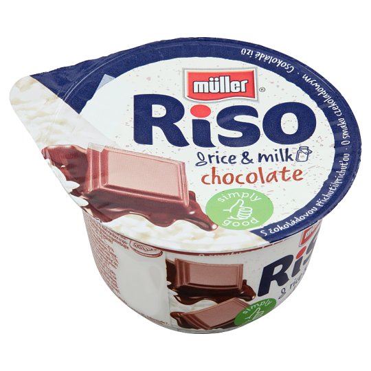 Müller Riso tejberizs desszert csokoládé ízű készítménnyel 200 g