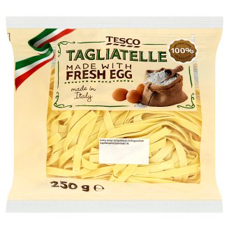 Tesco Tagliatelle szélesmetélt tojásos tészta 250 g