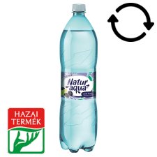 NaturAqua Emotion energiamentes, szénsavas, szeder- és limeízű üdítőital édesítőszerekkel 1,5 l