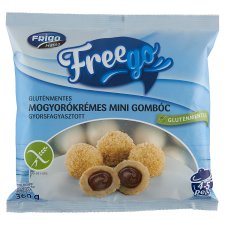 Freego Quick-Frozen Glutenfree Mini Dumplings with Hazelnut Cream Filling 360 g