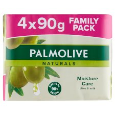 Palmolive Naturals Moisture Care pipereszappan 4 x 90 g